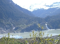 Glacier edge