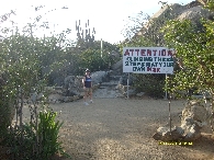 Entrance to stairs