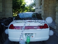 Decorated car