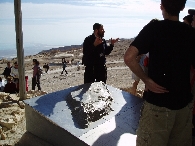 Model of Masada summit