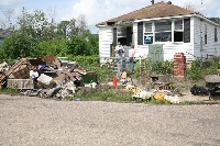 Debris pile